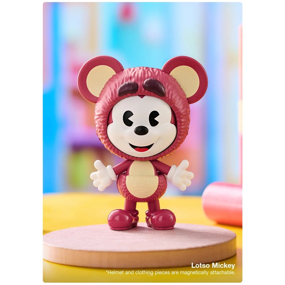 Pop Mart Disney Meets Pixar Mickey Remixed Series Confirmed Lotso Mickey